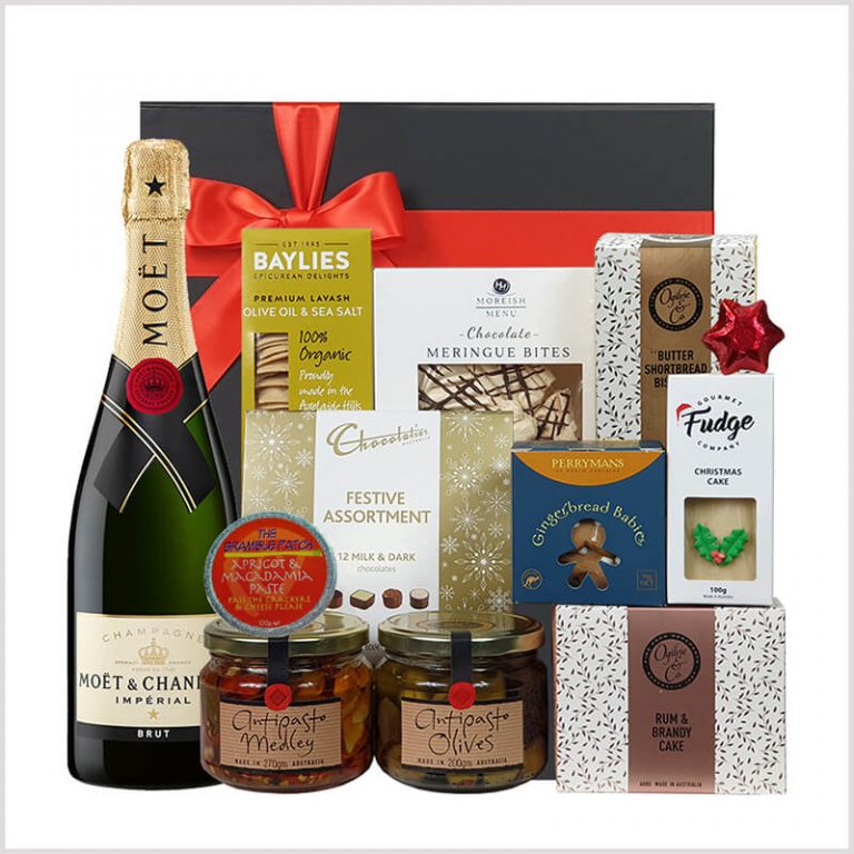 moet christmas gift hamper